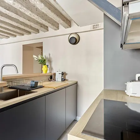 Appartement Bright Air-conditioned In The Marais *