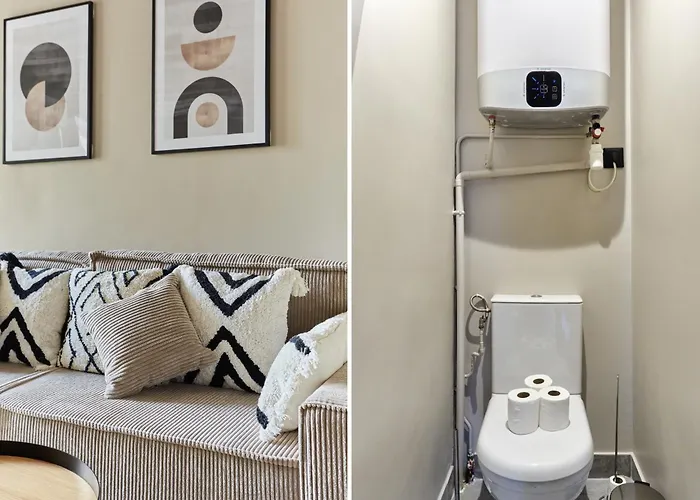 Bright Air-conditioned In The Marais Appartamento